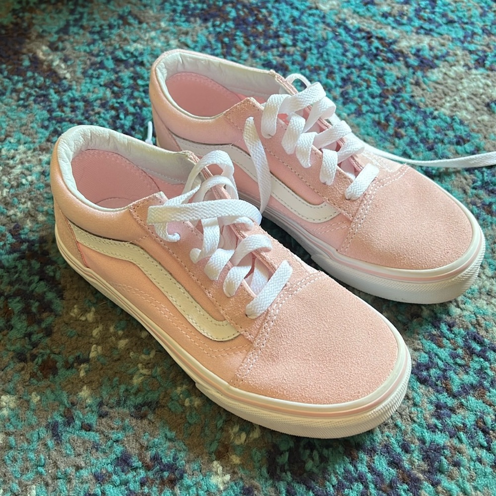 Vans size 2 girls shoes